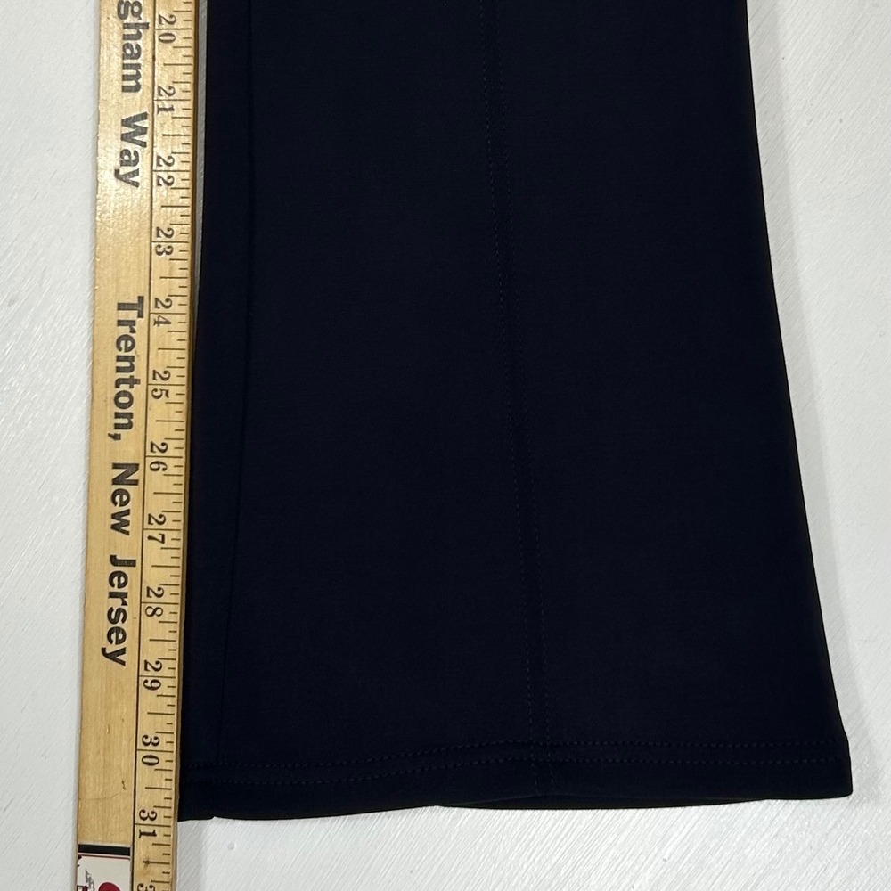 Christian Siriano New York Navy Sailor Button High Rise Straight Leg Pants S - Picture 9 of 11